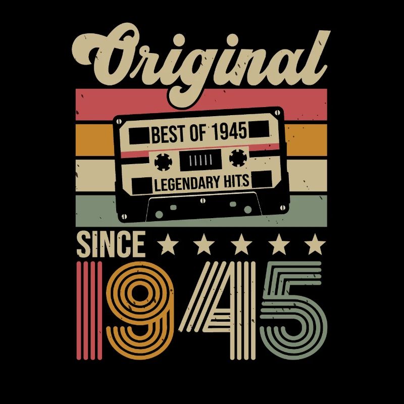 Vintage Geburtstag Original Geschenkidee 1945