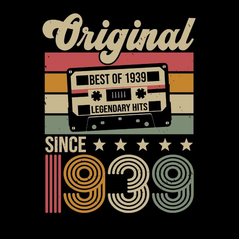 Vintage Geburtstag Original Geschenkidee 1939