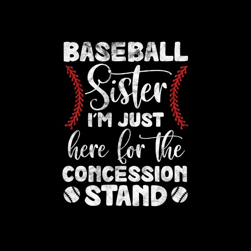 Baseball Schwester Bruder Geschwister Geschenk