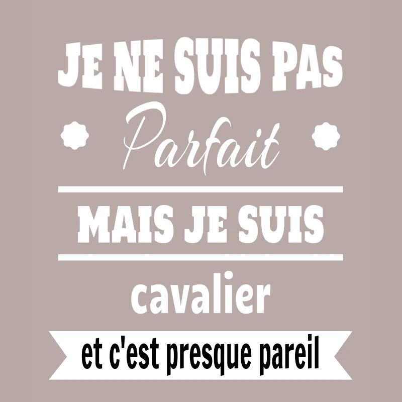 Cadeau pas parfait mais cavalier cheval