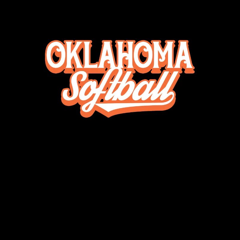 Oklahoma Softball Spieler Baseball Geschenk