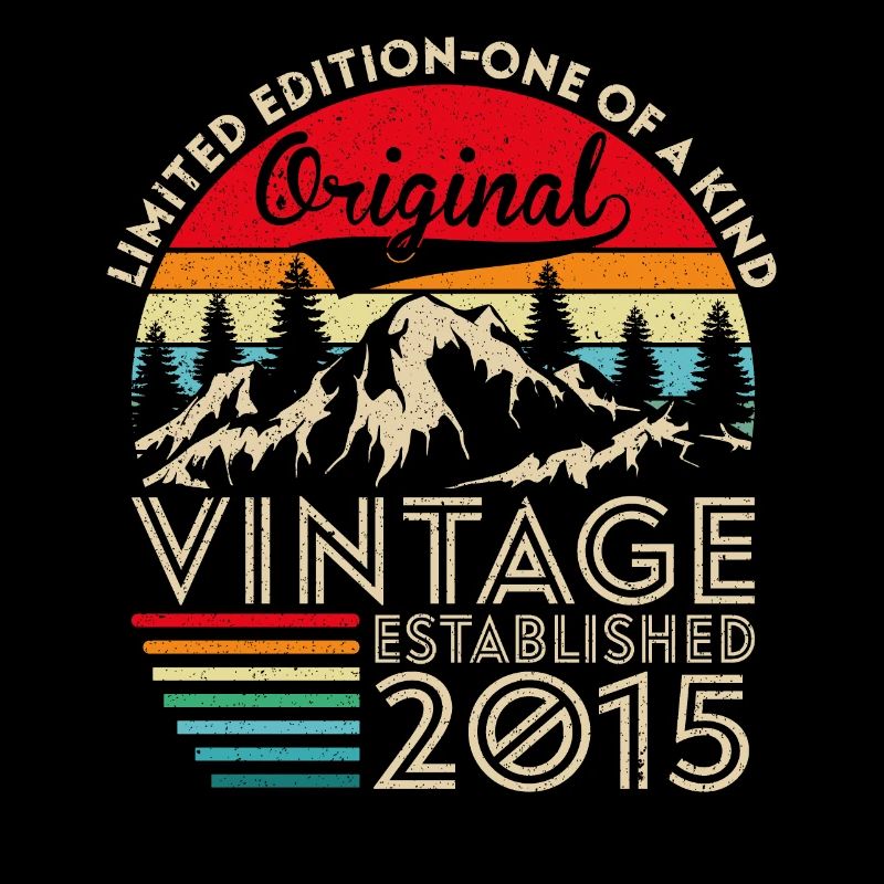 Original vintage established in 2015 anniversary