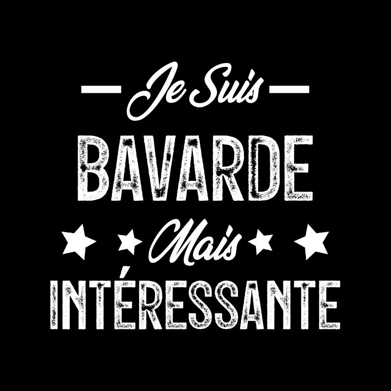 Bavarde mais intéressante