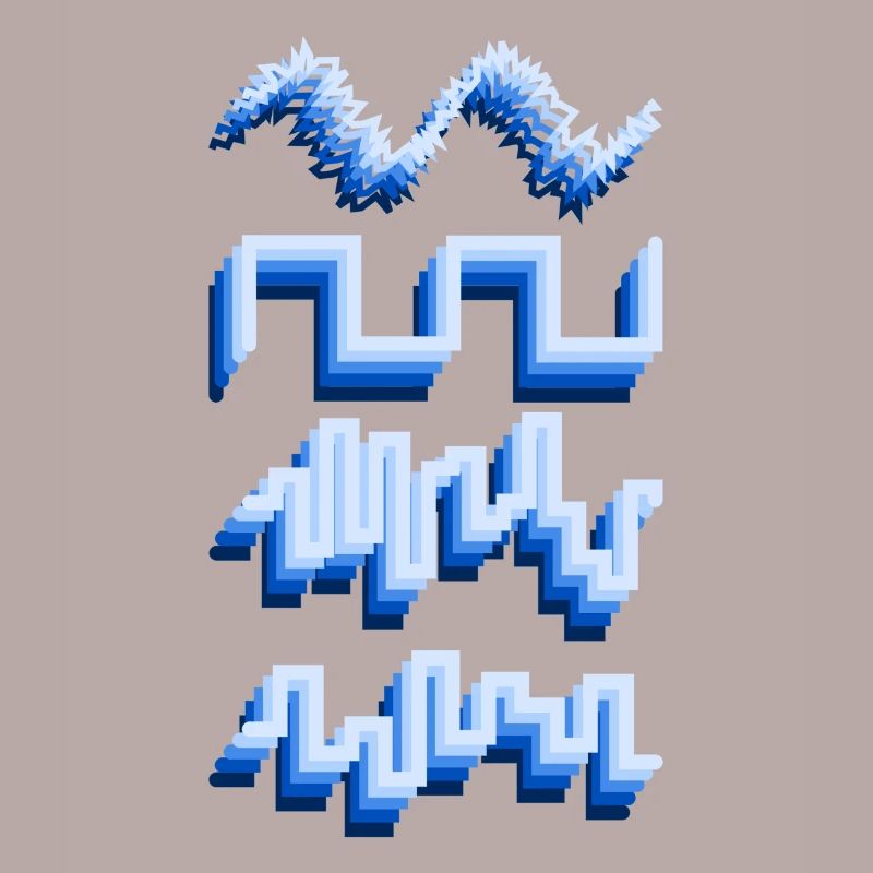 Synthesizer Synth Wavefroms