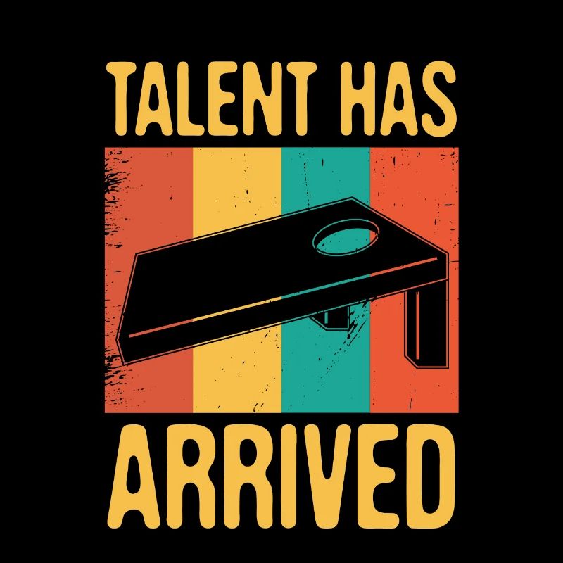 Le talent est arrivé pour Cornhole Bean Bag Fan