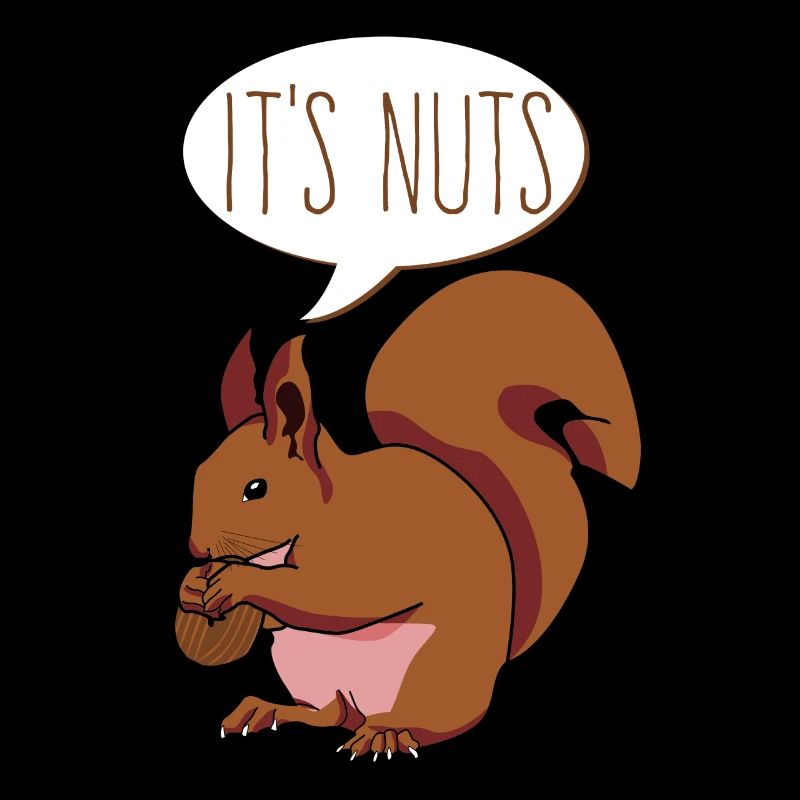 Eichhörnchen c’est Nuts Écureuil