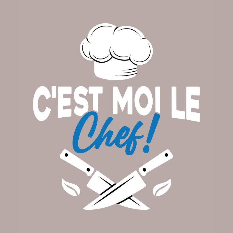 C'est moi le chef Toque de cuisinier