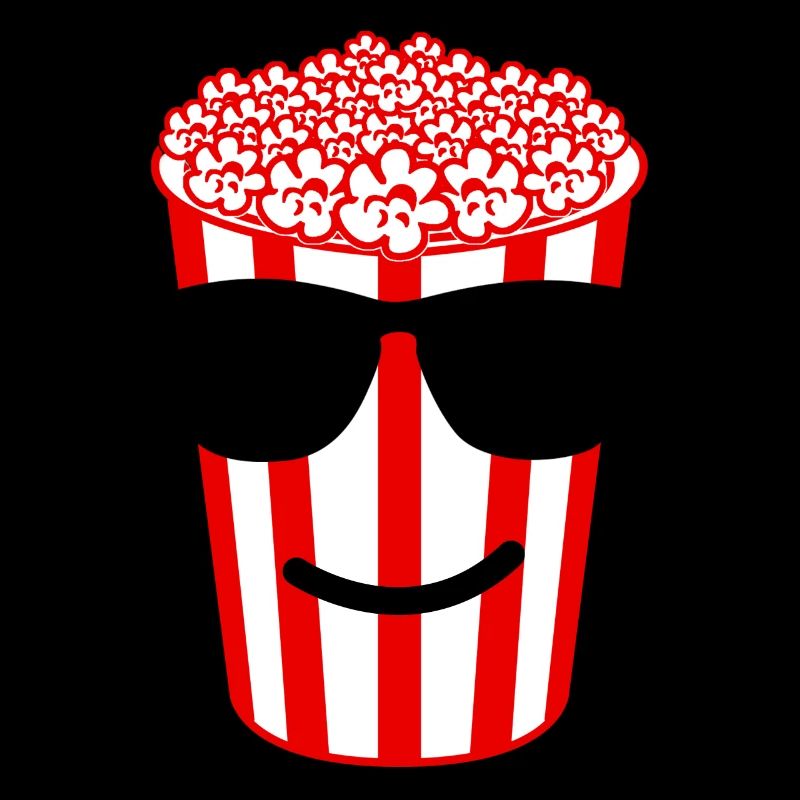 Popcorn mit Sonnenbrille