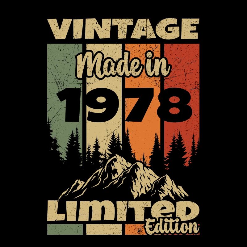 1978 Vintage Original 1978 Geburtstagsgeschenk