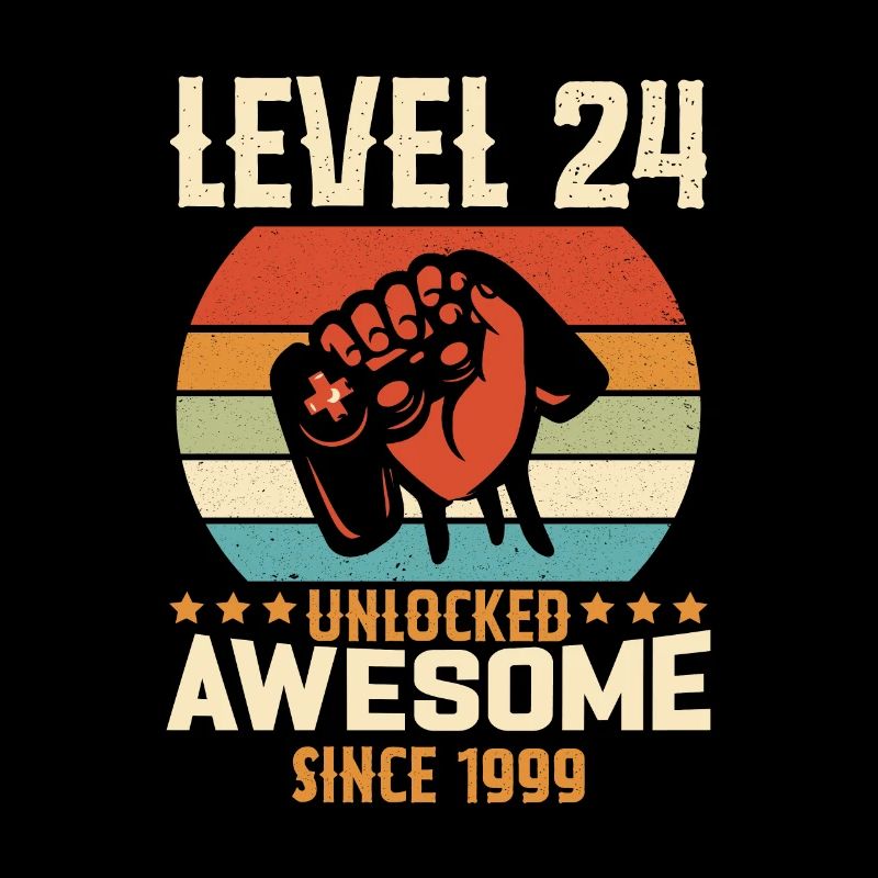 Level 24 complete 1999 Birthday Gift