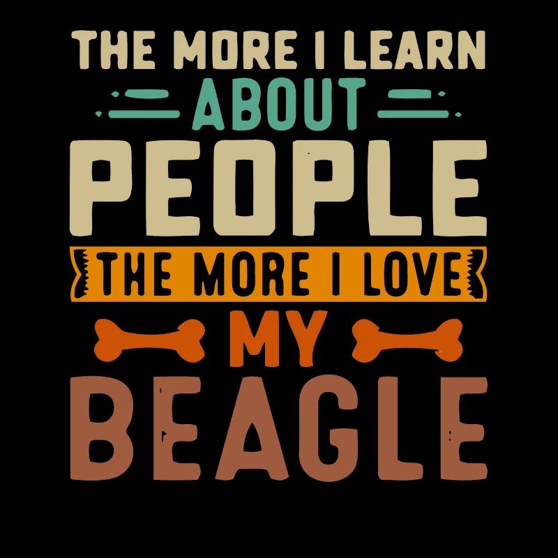 Lustiger Spruch Beagle Hunde