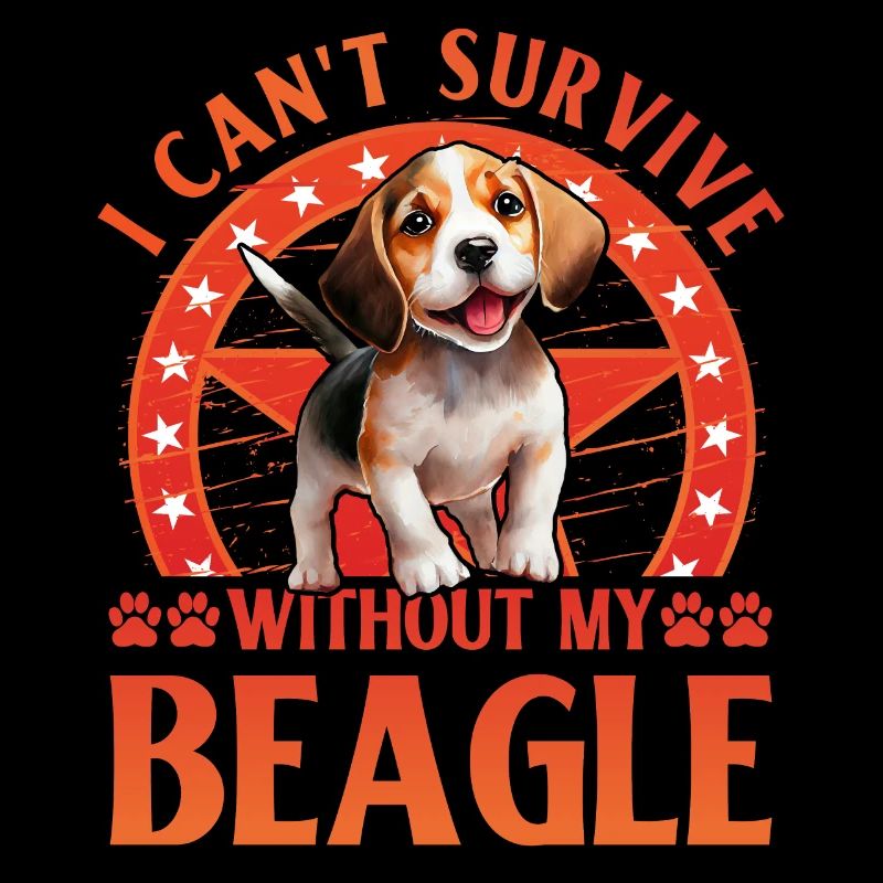 Je ne peux pas survivre sans mon Beagle