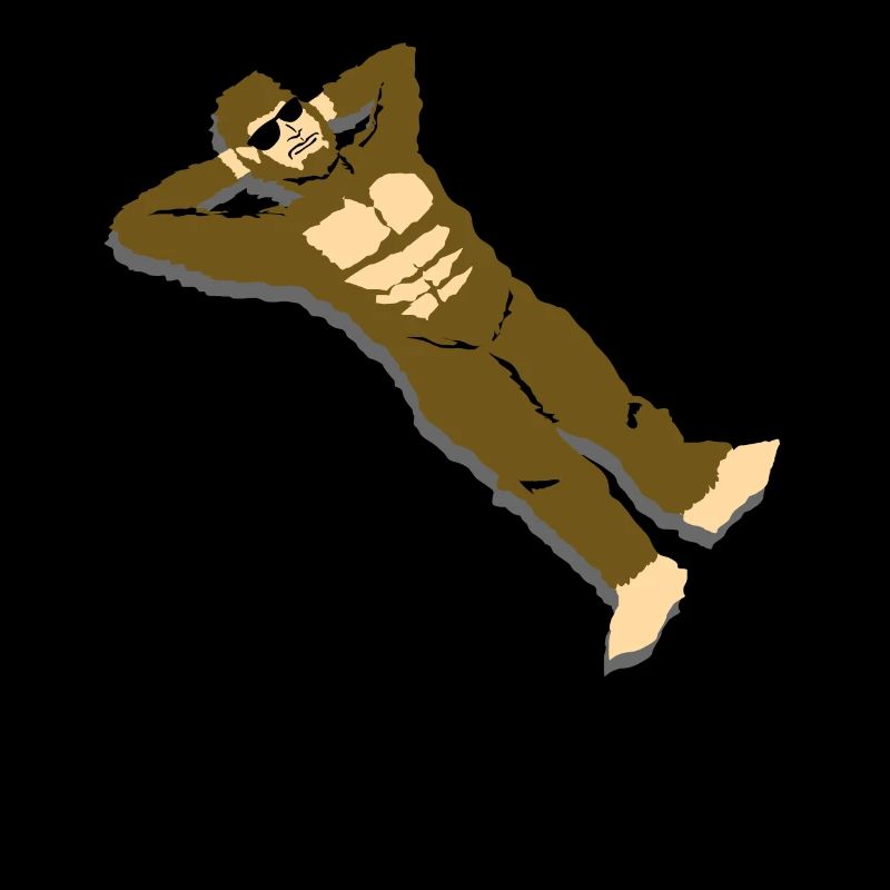 Bigfoot is located on the beach