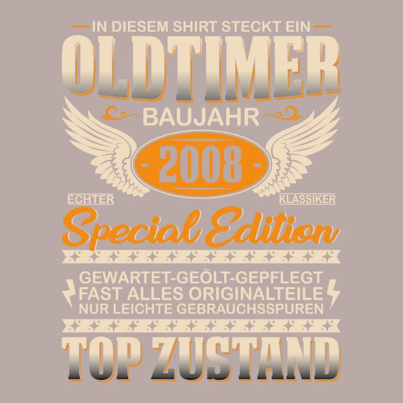 Oldtimer 2008 Geburtstagsgeschenk