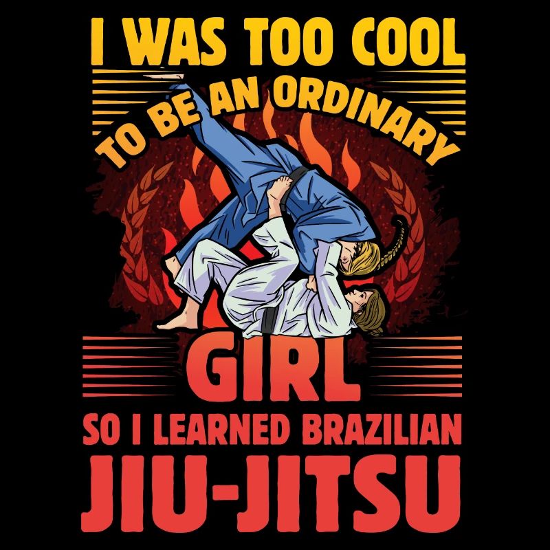 Fille de Jiu-Jitsu Brésilien