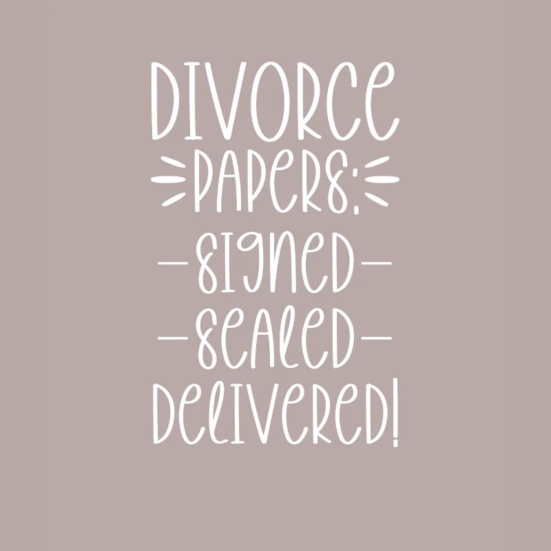 Divorce Séparation Fin Relation Cadeau