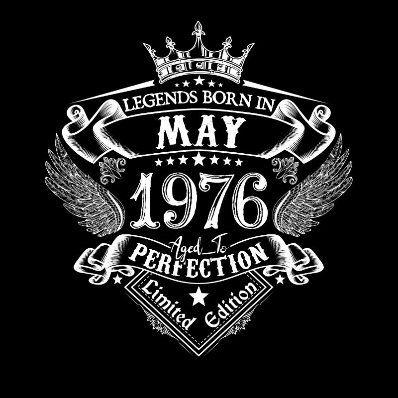 Mai 1976 Geburtstag Mai 1976 Mai Geschenk