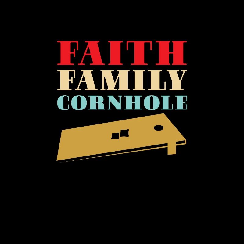 Cornhole pouf trou aveugle cadeau