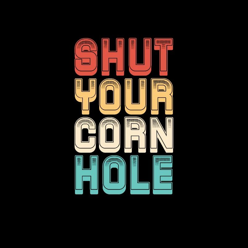 Cornhole pouf trou aveugle cadeau