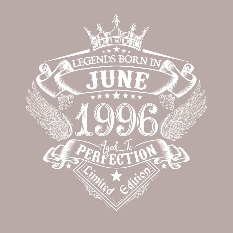 Juni 1996 Geburtstag Juni 1996 Juni Geschenk