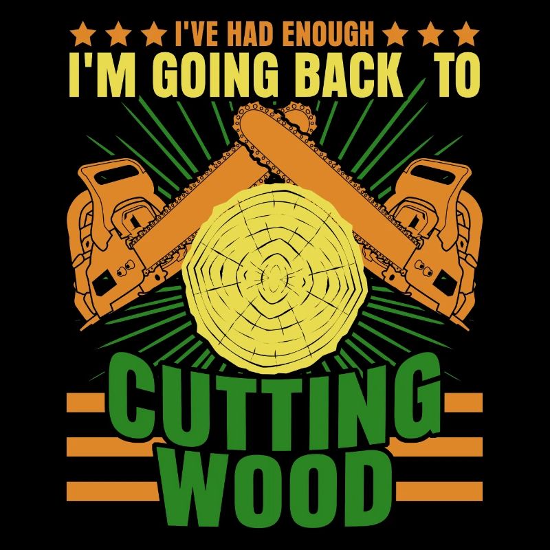 Tronçonneuse coupant le bois de feu tronçonneuse