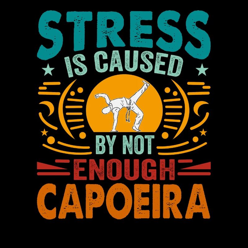Stress wird durch zu wenig Capoeira verursacht