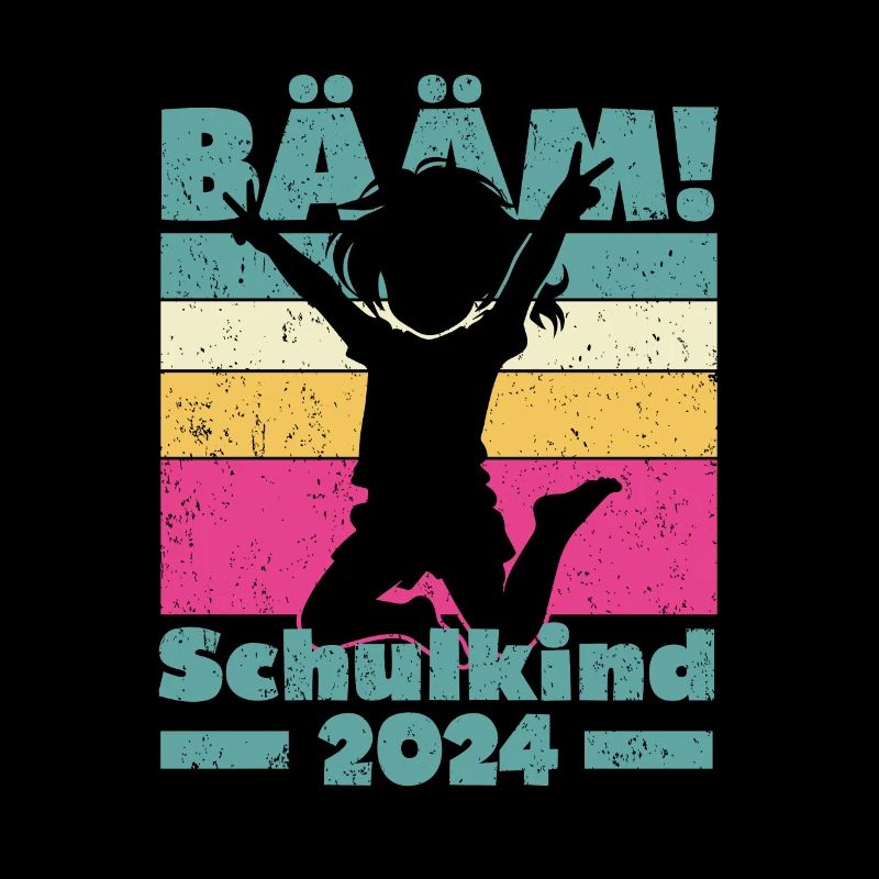 Einschulung Schulanfang Mädchen Schulkind 2024