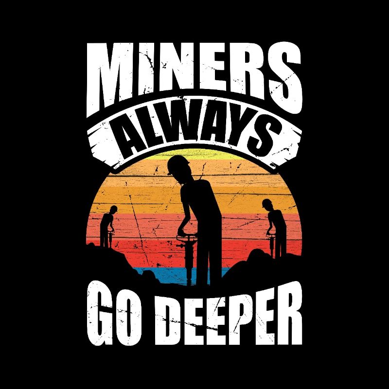 Miners go deeper and deeper