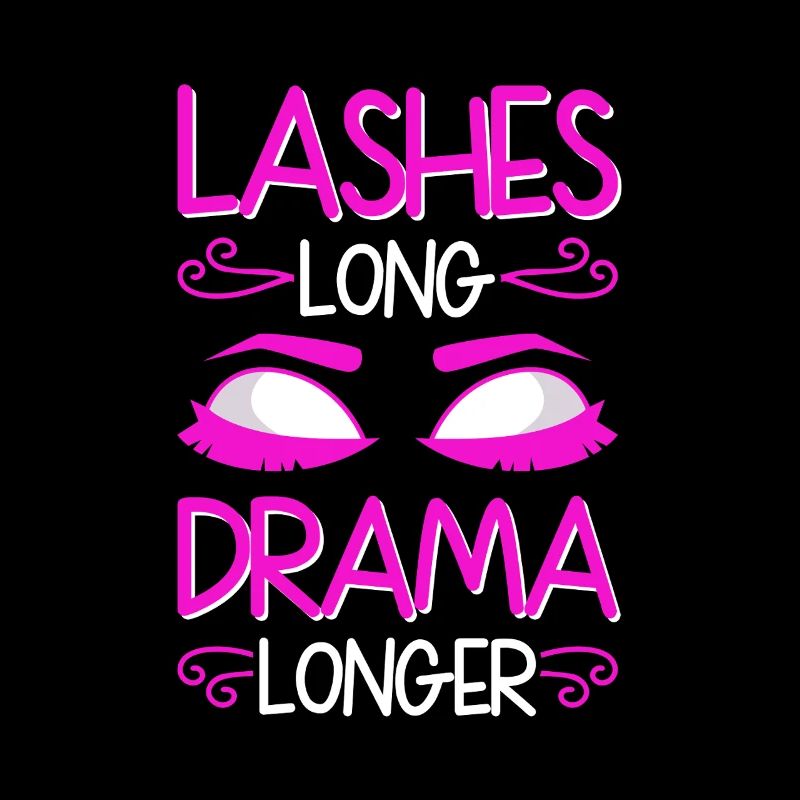 Cils longs, drame plus long