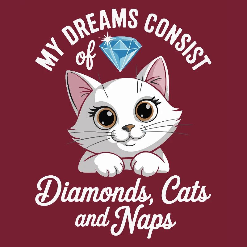 Träume bestehen aus Diamanten, Katzen, Nickerchen