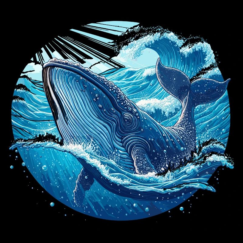 Baleine bleue