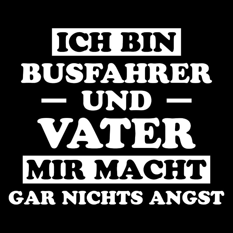 Busfahrer Beruf Lustiger Spruch Busfahrer Geschenk