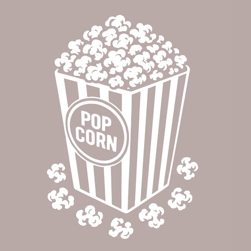 Frisches Popcorn - knusprig, lecker - Geschenk