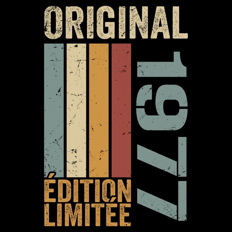 1977 | Édition Limitée cadeau d'anniversaire 1977