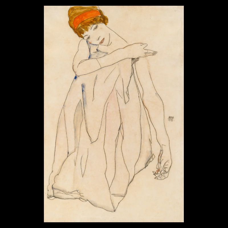 Egon Schiele - La danseuse.1913