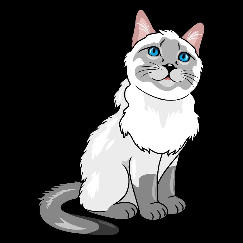 Proud Siamese cat