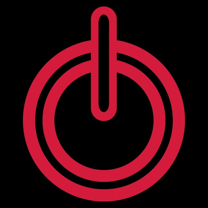 signe symbole de puissance forme Icône d'ordinateur