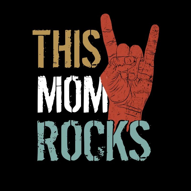 This Mom Rocks Muttertag Geschenkidee