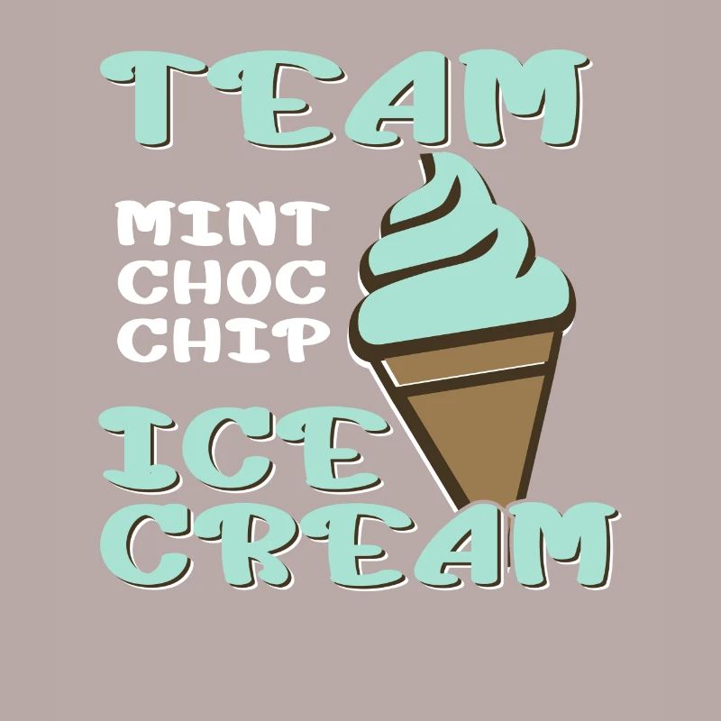 Team Mint Choc Eiswaffel Eiscreme Eis