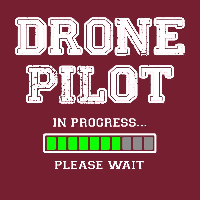 Drohnen Pilot in Progress please wait - Geschenk