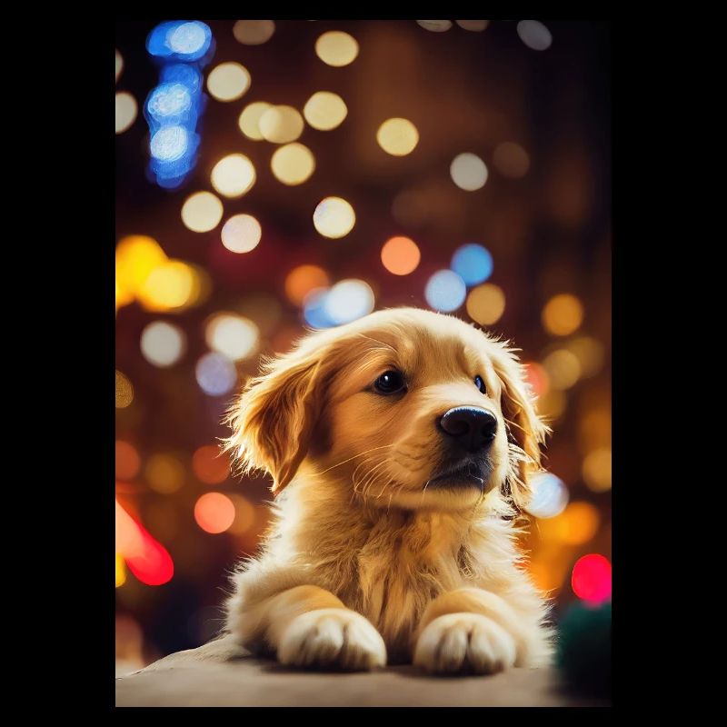 Chiot de Noël