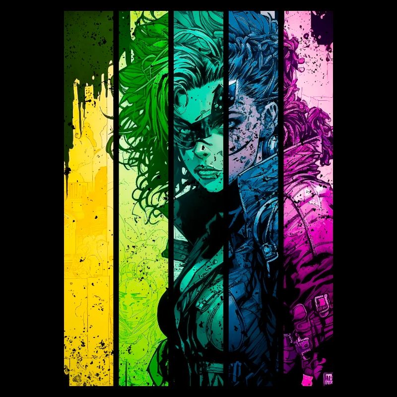 Comic book hero