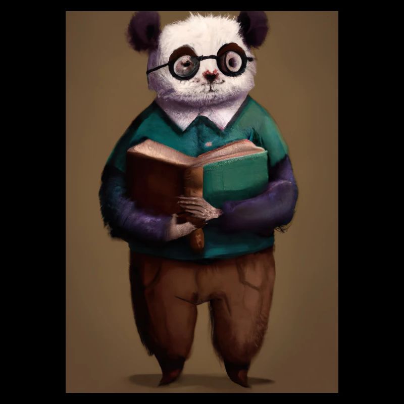 Bibliothekar Panda