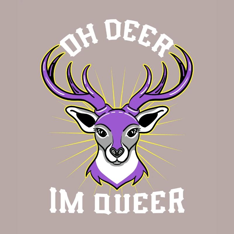 Oh Deer à Queer Nonbinary Pride