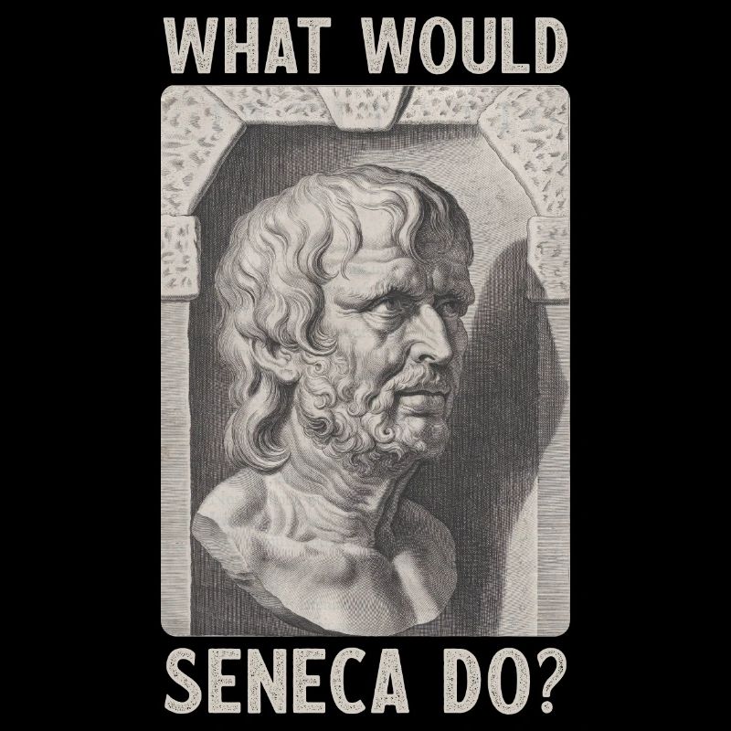 WHAT WOULD SENECA DO? Stoizismus Geschenk