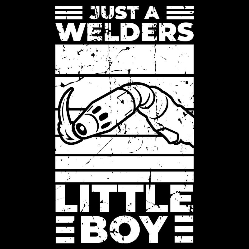 Funny welder boy
