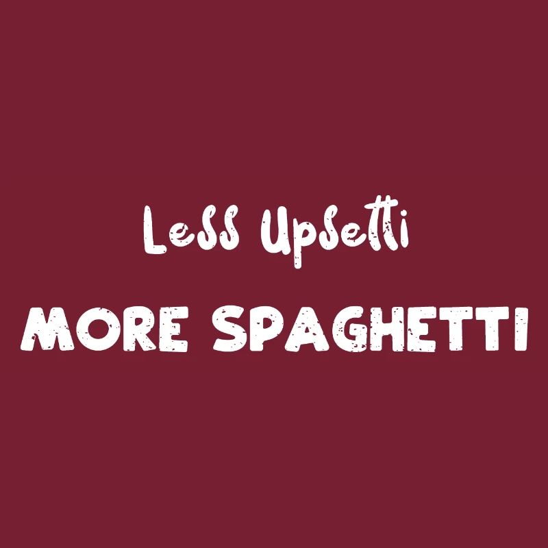 Less Upsetti More Spaghetti