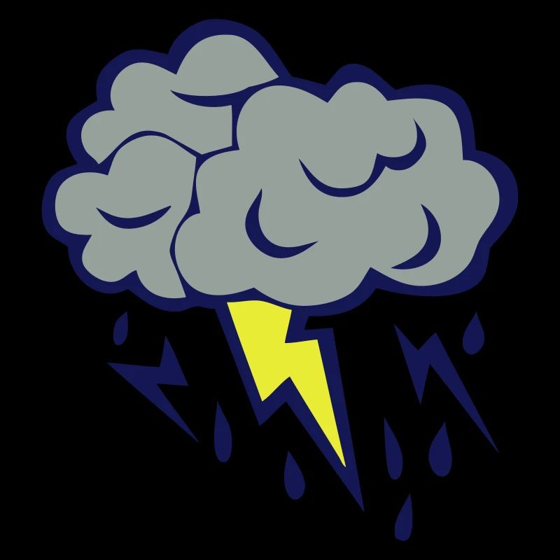 nuage eclair orage cloud pluie 606