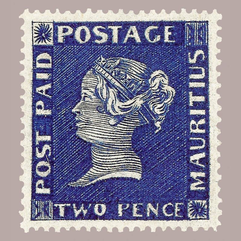 Blaue Mauritius