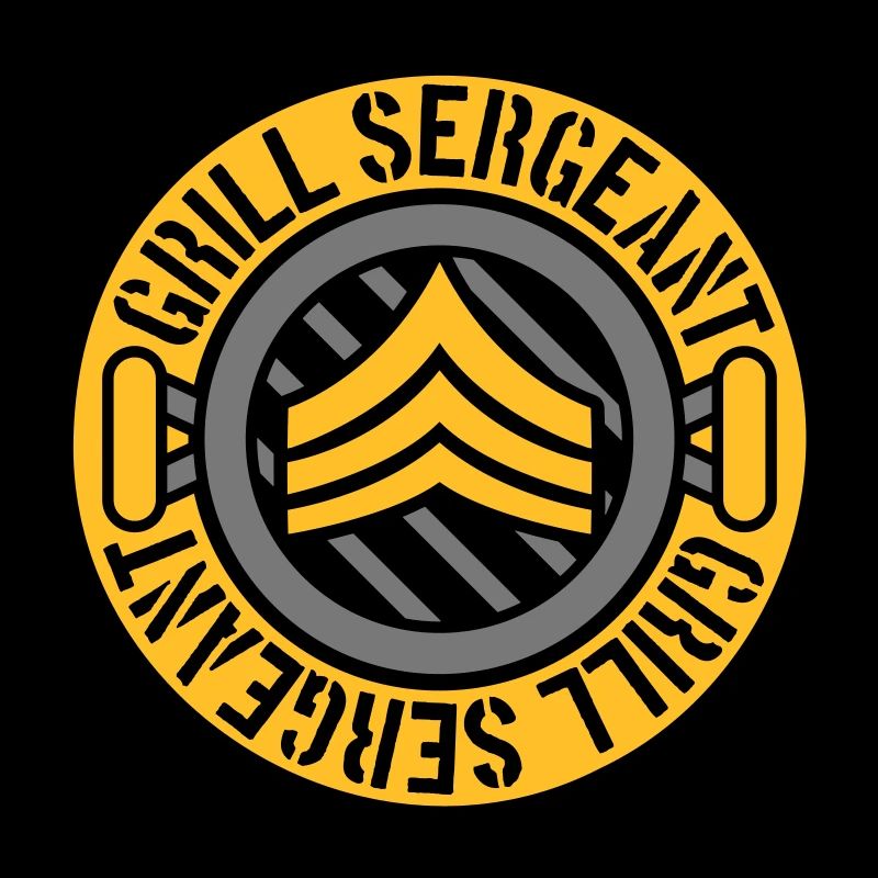 Grill Sergeant Stamp BBQ
